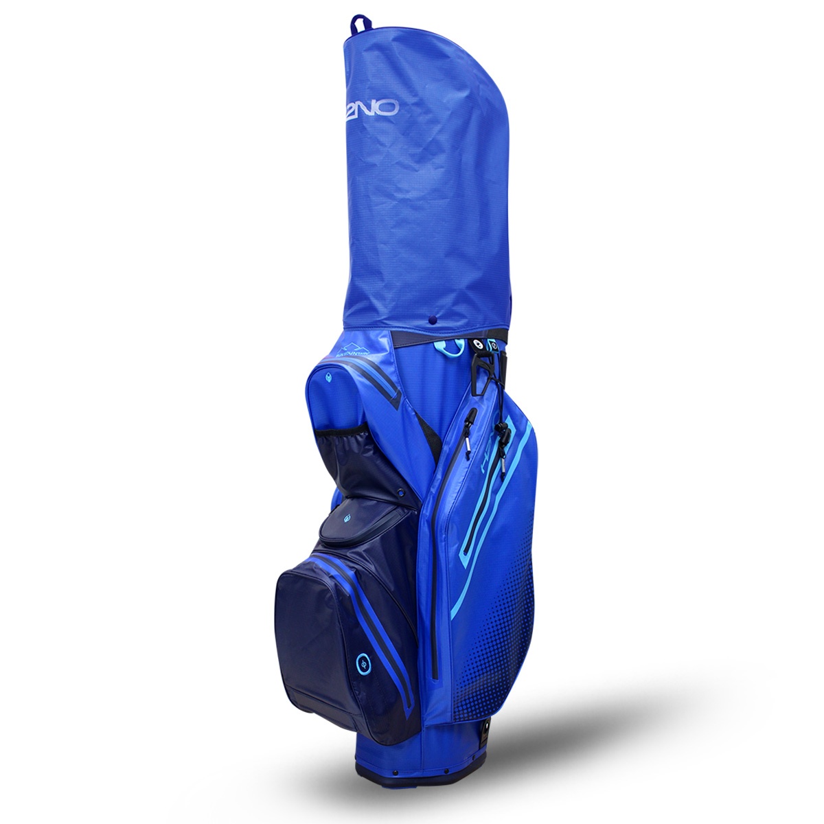 h2no staff blue cart bag 2