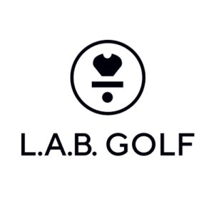 lab golf logo black
