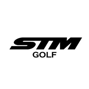 stm golf logo black